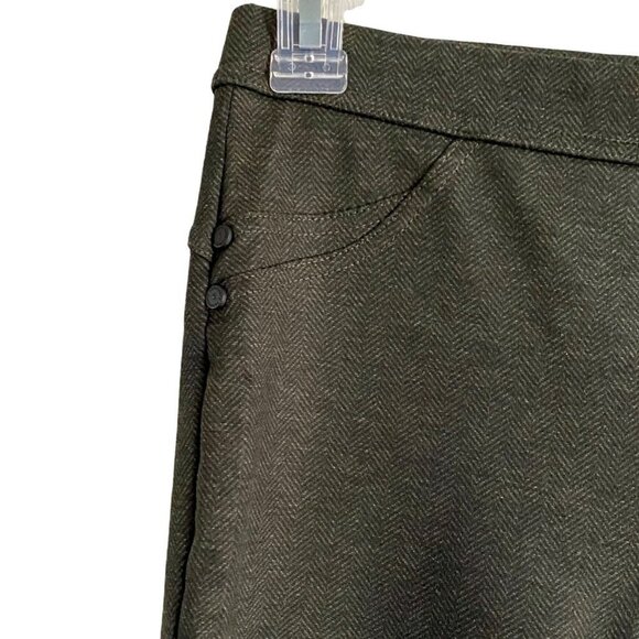 Sanctuary Micro Herringbone Ponte Leggings Pants XS - Picture 4 of 10